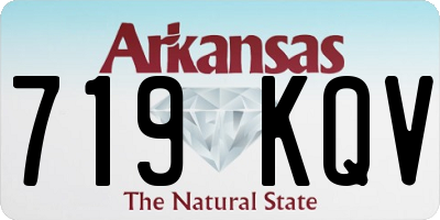 AR license plate 719KQV