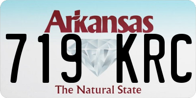 AR license plate 719KRC