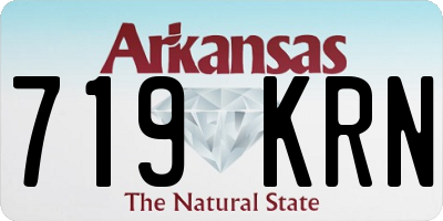 AR license plate 719KRN