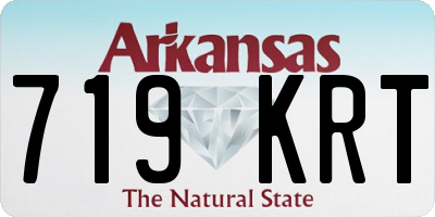 AR license plate 719KRT