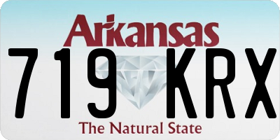 AR license plate 719KRX