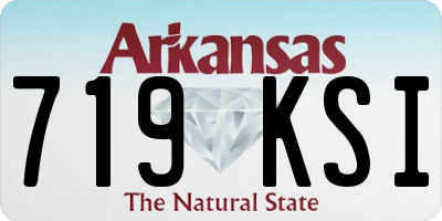 AR license plate 719KSI