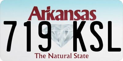 AR license plate 719KSL