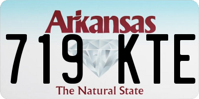AR license plate 719KTE