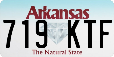 AR license plate 719KTF
