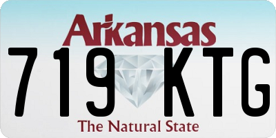 AR license plate 719KTG