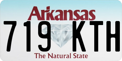 AR license plate 719KTH