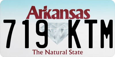 AR license plate 719KTM