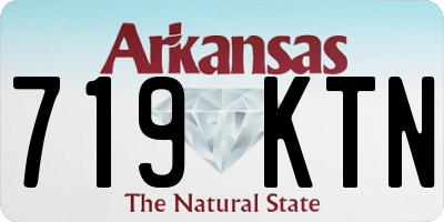 AR license plate 719KTN