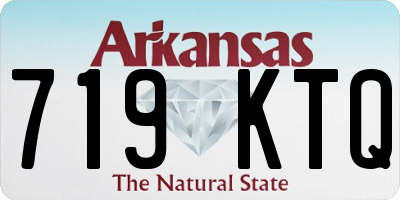 AR license plate 719KTQ