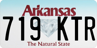 AR license plate 719KTR