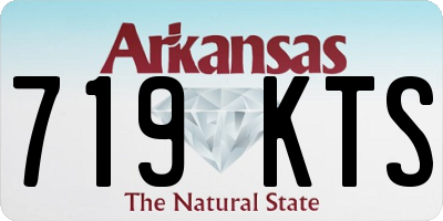 AR license plate 719KTS
