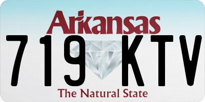AR license plate 719KTV