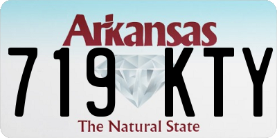 AR license plate 719KTY