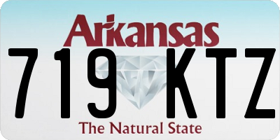 AR license plate 719KTZ