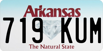 AR license plate 719KUM