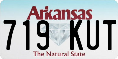 AR license plate 719KUT