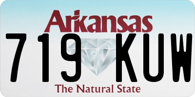 AR license plate 719KUW