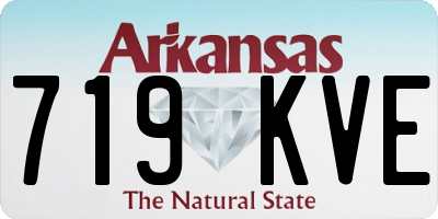 AR license plate 719KVE