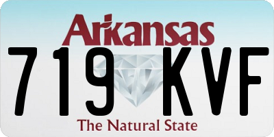 AR license plate 719KVF