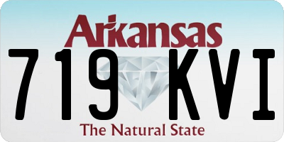 AR license plate 719KVI