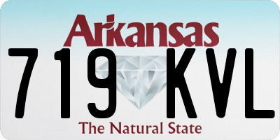AR license plate 719KVL