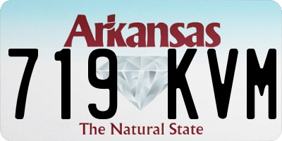 AR license plate 719KVM
