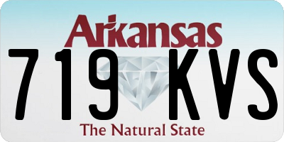 AR license plate 719KVS