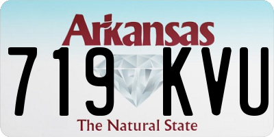 AR license plate 719KVU