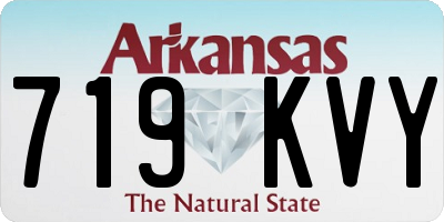 AR license plate 719KVY