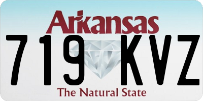 AR license plate 719KVZ