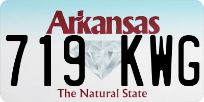 AR license plate 719KWG