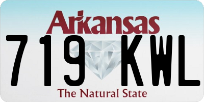 AR license plate 719KWL