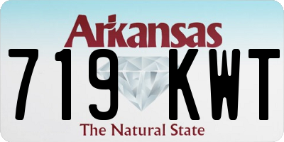 AR license plate 719KWT