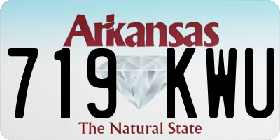 AR license plate 719KWU