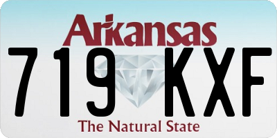 AR license plate 719KXF