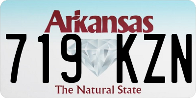 AR license plate 719KZN