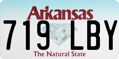 AR license plate 719LBY