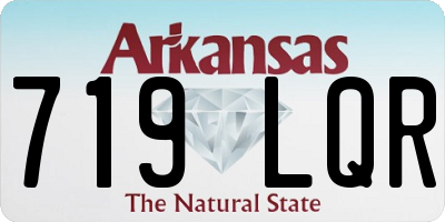 AR license plate 719LQR