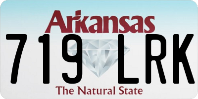 AR license plate 719LRK