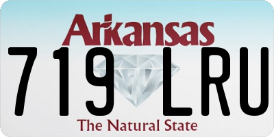 AR license plate 719LRU