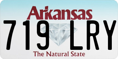 AR license plate 719LRY