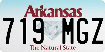 AR license plate 719MGZ