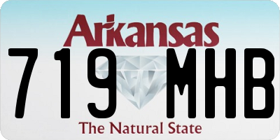 AR license plate 719MHB