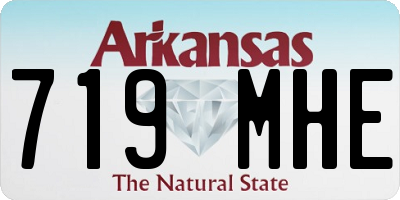 AR license plate 719MHE