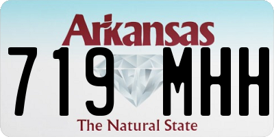 AR license plate 719MHH