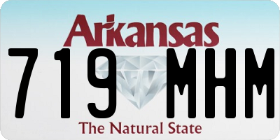 AR license plate 719MHM