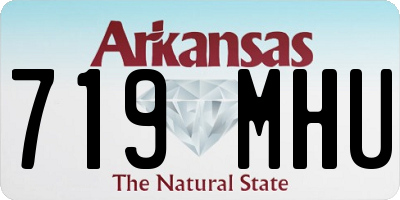 AR license plate 719MHU
