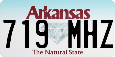 AR license plate 719MHZ