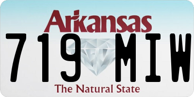 AR license plate 719MIW
